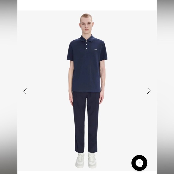 A.P.C.
organic cotton
STANDARD POLO SHIRT Sz  S
$210.00 - Picture 1 of 10